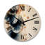 Horloge murale en bois massif Andreaz-467657567
