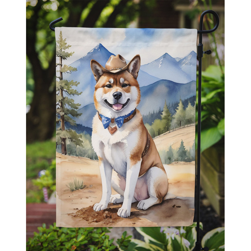 Drapeau Cowboy Welcome Garden, Akita