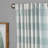 Treve 100% Cotton Room Darkening Buffalo Checkered Curtain Panel with Rod Pocket Top and included hook clips -57192995-57192986