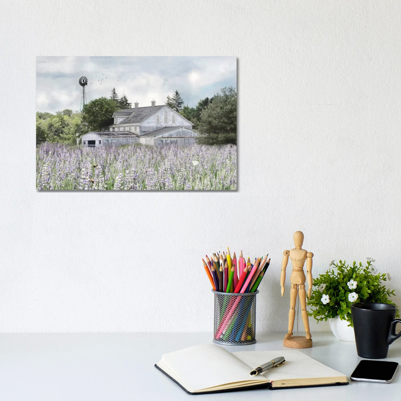 Rustic Country Life - Giclée sur toile tendue avec châssis