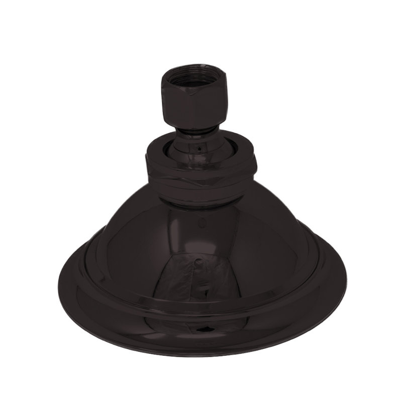 P0010 Shower Head 4" Diameter with 1.75 GPM, Oil Rubbed Bronze