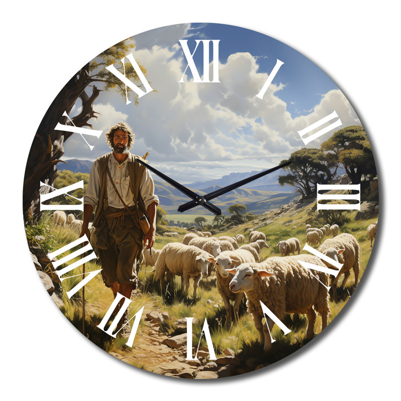 Horloge murale Jemnice - Animaux, Grand