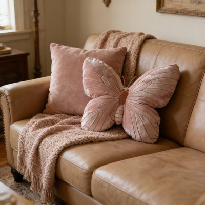 Coussin Butterfly Shaped