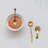 Brass Shell-Shaped Spoon with Twig Handle