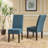 Licha 18.55'' H Faux Leather Upholstered Dining Chair-822130655
