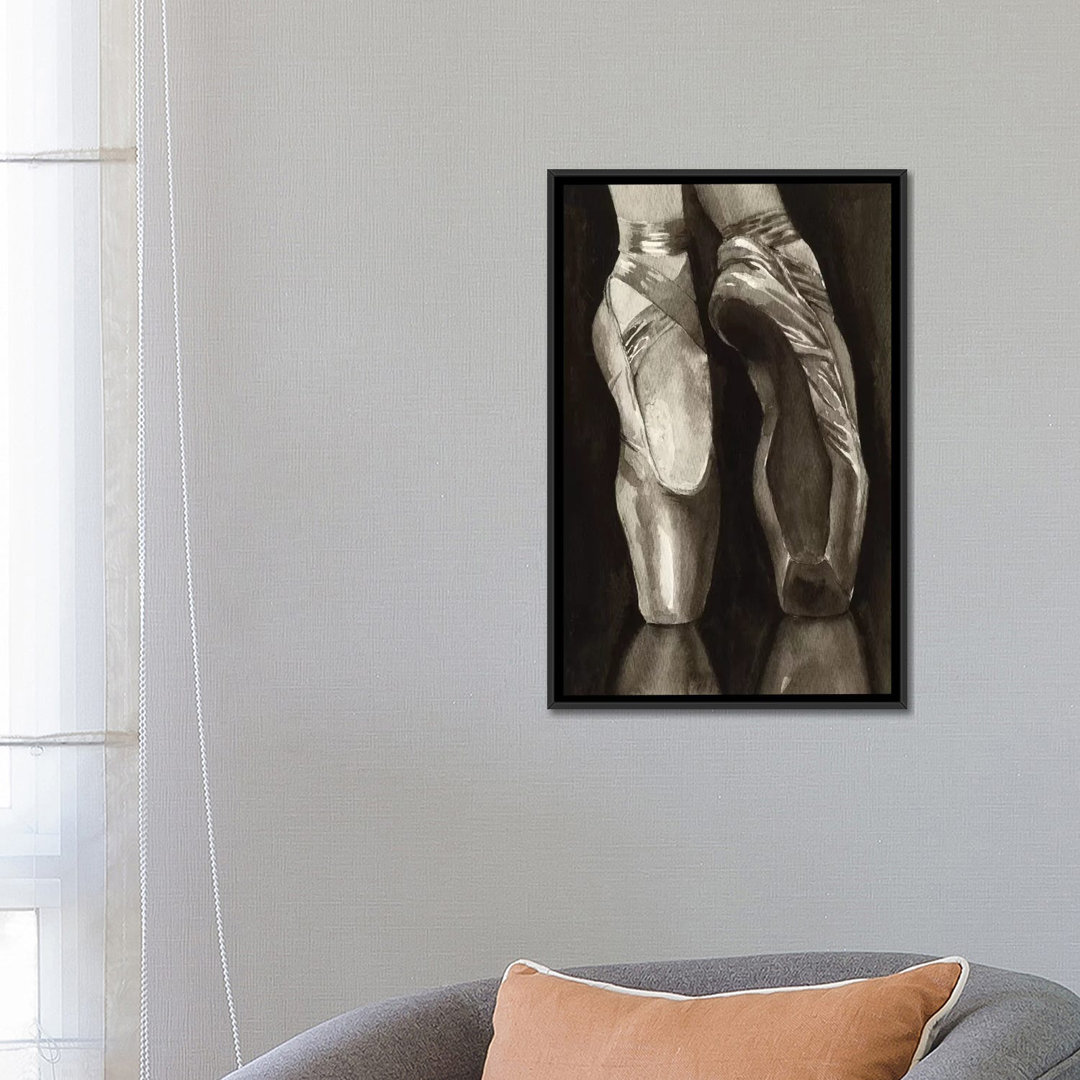 " Ballet Shoes I " by Grace Popp Painting Print East Urban Home Mat 