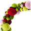 Handmade Felt Ball 14" 100% Sustainable Wool Wreath