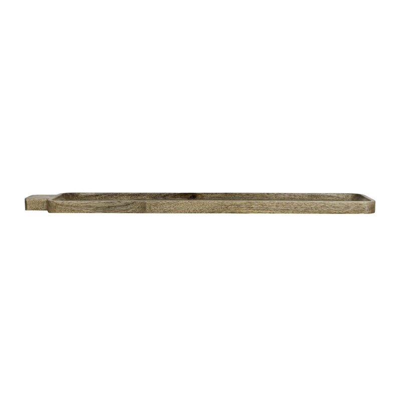 Natural Mango Wood 27 Inch Rustic Serving Tray