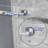 56-60 in. W x 76 in. H Single Sliding Frameless Shower Door with Clear Glass-117289453
