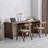 Dark-brown Rectangular Solid Wood desk-526131270