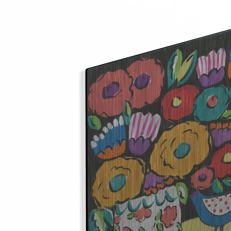 "Fleurs sauvages" par Holly Wojhan, H 16 po x l 12 po