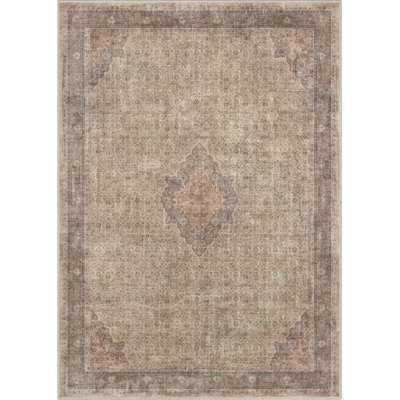  Asha Lilith Vintage Oriental Kilim Gray/Beige/Ivory Rug