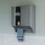 RiverRidge Ashland Two-Door Bathroom and Laundry Wall Mount Storage Medicine Cabinet with Towel Bar-26618195
