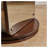 Freestanding Rotating Full Length Mirror with Clothes Rack, Walnut Solid Wood Frame