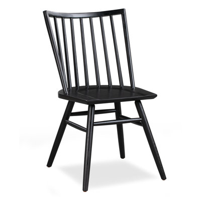Solid Wood Slat Back Side Chair