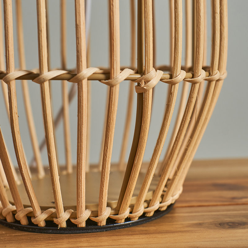 Tonto Wicker/Rattan Lamp Base Lamp, Natural