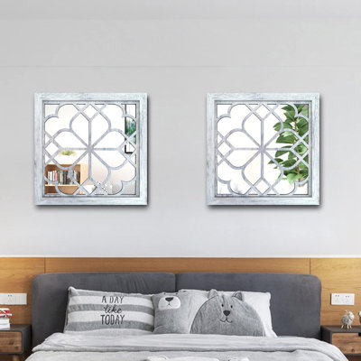 Novica Square Wall Mirror