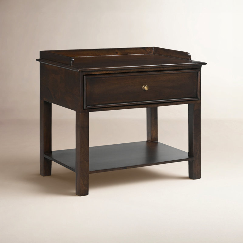 Maeve Nightstand Dark Brown
