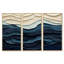 Bord de mer bleu et blanc - art mural minimaliste côtier-1509632586-1509632589
