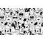 Papier peint de qualité supérieure - Dessin de chiens-1186075695-1196381976