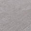 Tapis rectangulaire gris / ivoire en laine et viscose noué à la main-1159542285