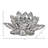 Iridescent Glass Crystal Lotus Votive Candle Holder-24704501-24704498