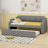 Kyshana Upholstered Daybed with Trundle Bed-443689527