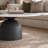 Meranda Round Stone Coffee Table With Walnut Solid Wood Pedestal For Living Room & Home Decor-1245728162-1258029883-1252736973