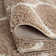 Myshaggy Collection Rugs Trellis Design in Beige