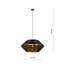Aison 1 - Light Steel Unique/Statement Pendant-353191430