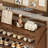 Foldable Shoe Rack - Multi-Tier Slim Bamboo Shoe Organizer For Small Spaces