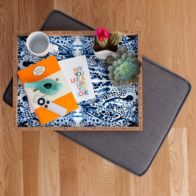 Plateau de repose-pieds/table basse symétrique Mckeehan