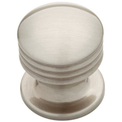 (5 Pack) (25-Pack) 1 inch Athens Aegean Knob Brushed Satin Nickel