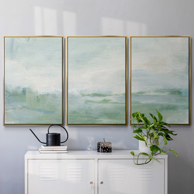 Coastal II - Toile encadrée multi-pièces