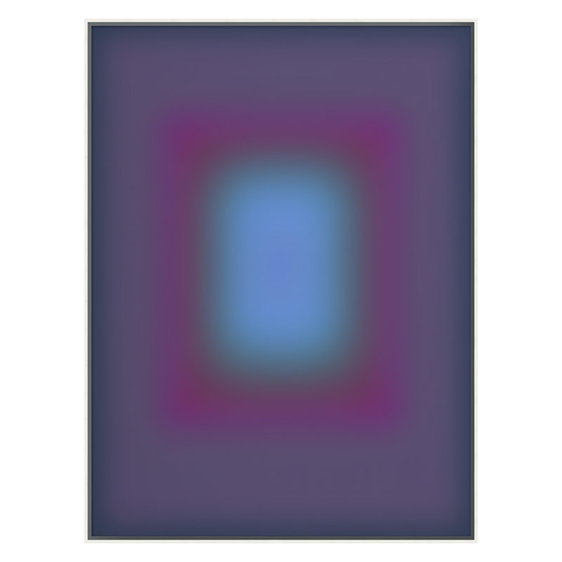Blur 2 Print by Renee Stramel, 60" H x 45" W x 2.63" D, White Framed