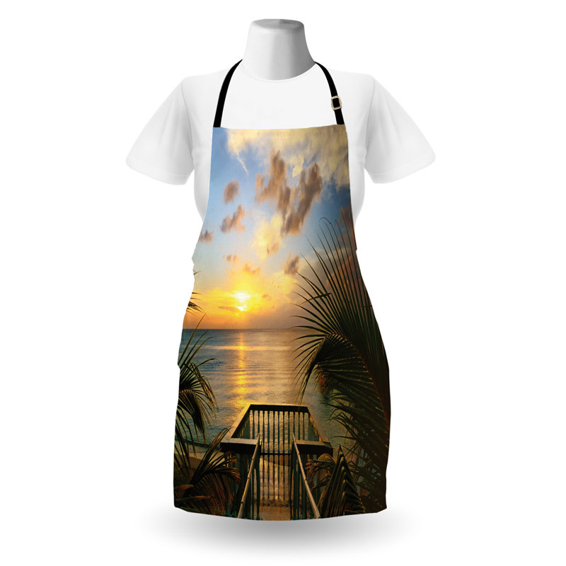 No Pattern Bib Apron