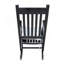 Chaise berçante en bois noir sans passe-partout-1580970371