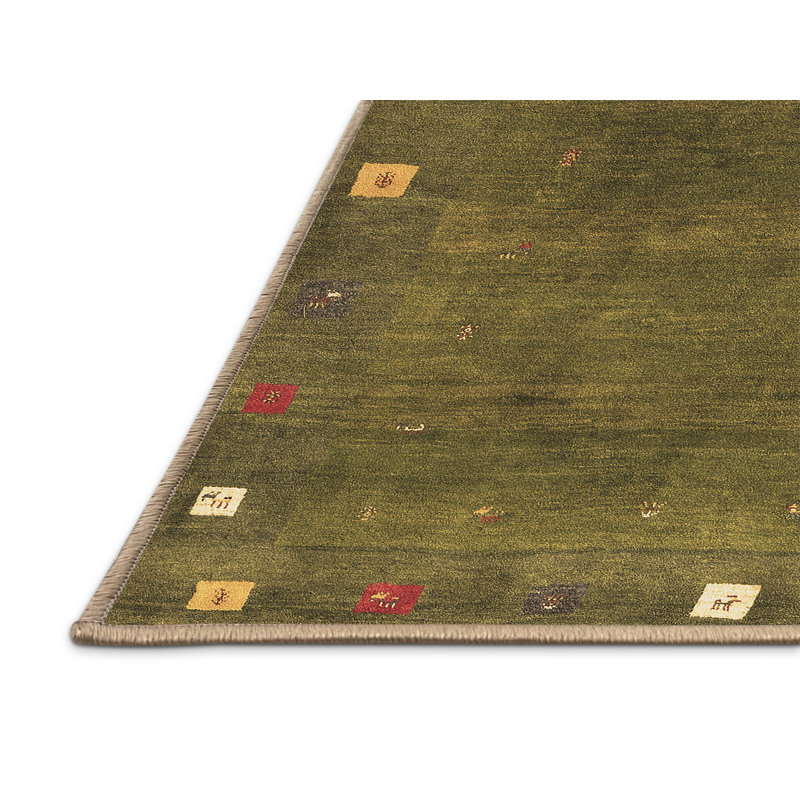 Tapis contemporains brun lavable à la machine 2773, Rectangle 7 pi x 9 pi
