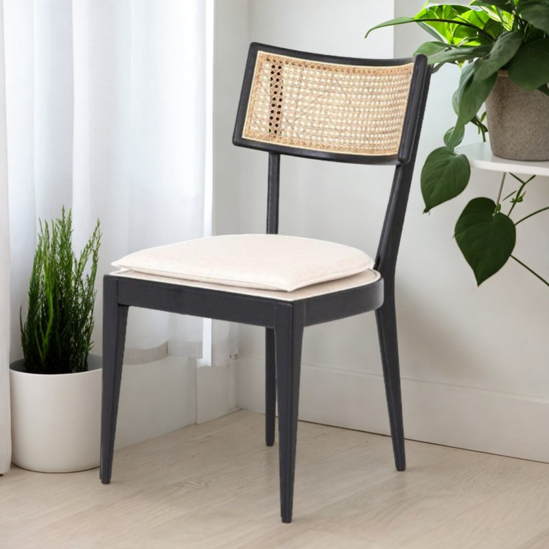 Fauteuil à oreilles noir