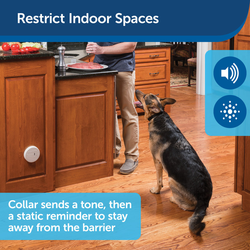 PetSafe Adjustable Indoor Pet Barrier with Receiver Collar