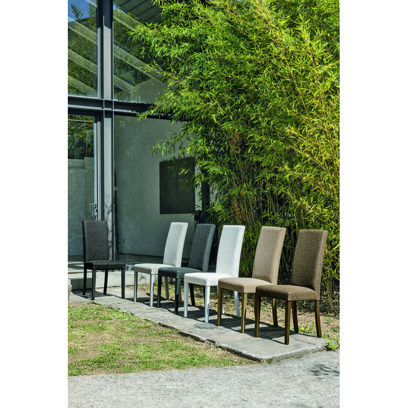 Neena 51cm H Upholstered Side Chair, Beige