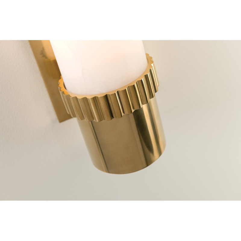 Plafonnier encastré 1 lumière Argon, Laiton vieilli
