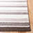 Bierstadt Flat Weave Wool/Cotton Striped Rug in Brown-448115561