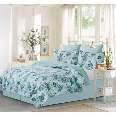 Shorecrest Cotton Reversible Quilt Set