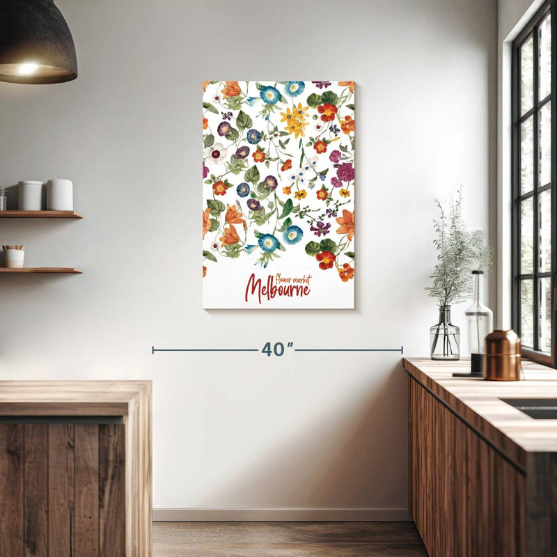 Affiche Harnek Melbourne Flower Market, H 36 po x l 24 po