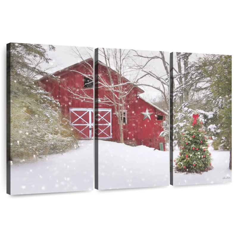 Lilie Secluded Holiday, 42" H x 65" W