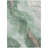 Machine Washable Indoor/Outdoor Claudian ACN1530 Green Rug-109535758