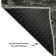 Premium Machine Washable Cerrito AMF555 Gray Rug