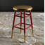 Worcester Counter Stool with Metal Frame-15983622