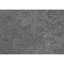 Table à collation dans le salon - stratifié gris, finition stratifiée de la pièce supérieure, base en métal noir